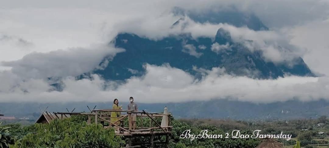 Baan 2 Dao Farmstay Chiang Dao Esterno foto
