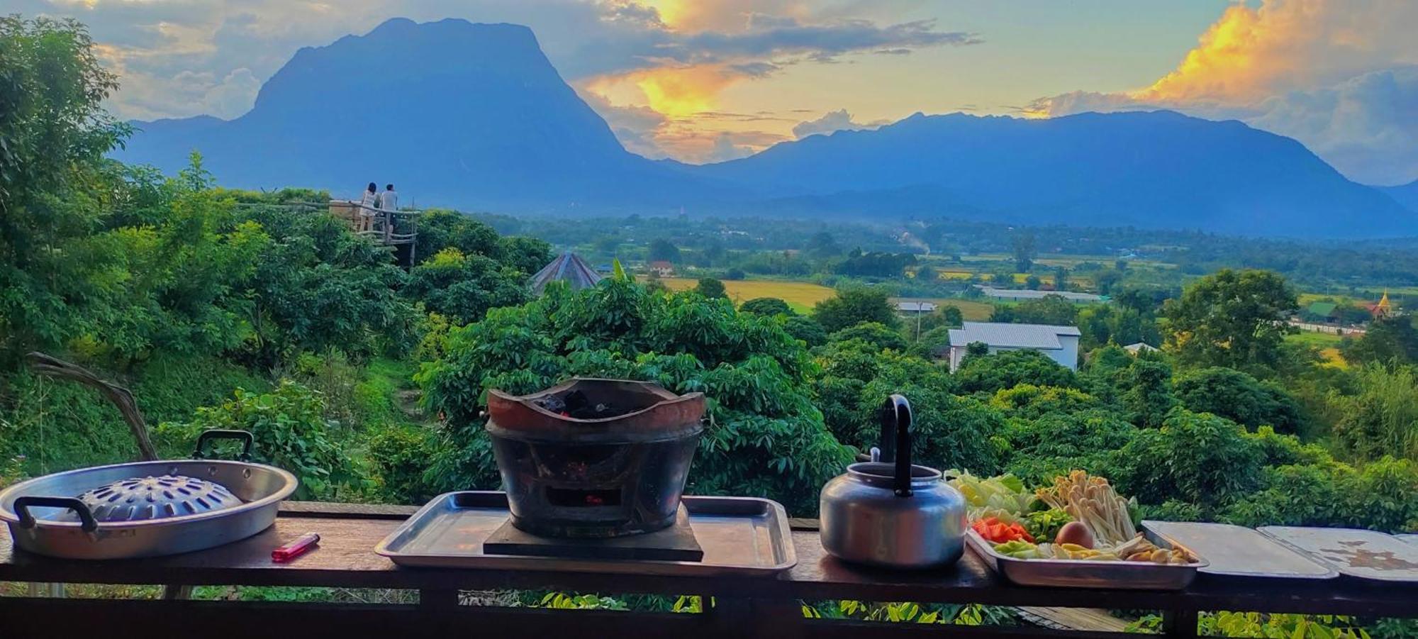 Baan 2 Dao Farmstay Chiang Dao Esterno foto